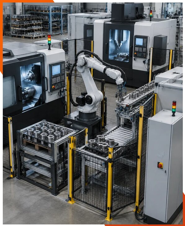 Автоматизация станочного участка в Белорецке